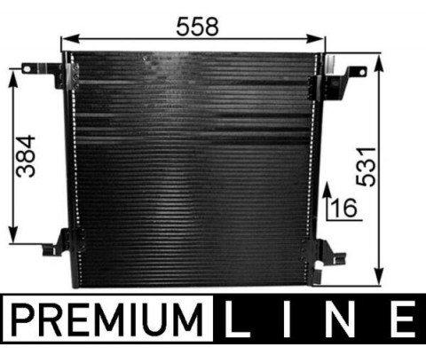 KLIMA RADYATORU MERCEDES ML-CLASS W163 98>05