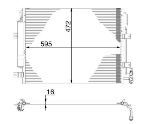 KLIMA RADYATORU LAND ROVER DISCOVERY 4 L319 RANGE ROVER SPORT I L320