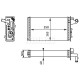 KALORİFER RADYATÖRÜ FIAT TEMPRA 95>01 TİPO 95>01 ALFA ROMEO 145 95>01 146 94>01 155 92>97 250x163x40 MUSLUKLU