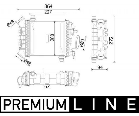 TURBOSARJ RADYATORU MERCEDES M276 W205 C218 W212 W213 C253 W166 W222 C217 R231
