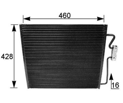 KLIMA RADYATORU BMW M51 M60 M62 M73 E38 95>01
