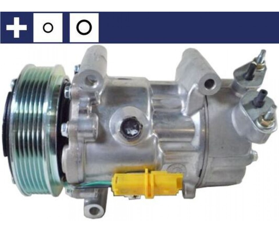 KLİMA KOMPRESÖRÜ PEUGEOT P206 01> P1007 05> PARTNER 96>15 BIPPER 08> CITROEN C2 03>10 C3 02>10 NEMO 08> BERLINGO 96>15 XSARA 99>11 1.1-1.4-1.6 FIORINO 1.4 MINI R56-R59-R60