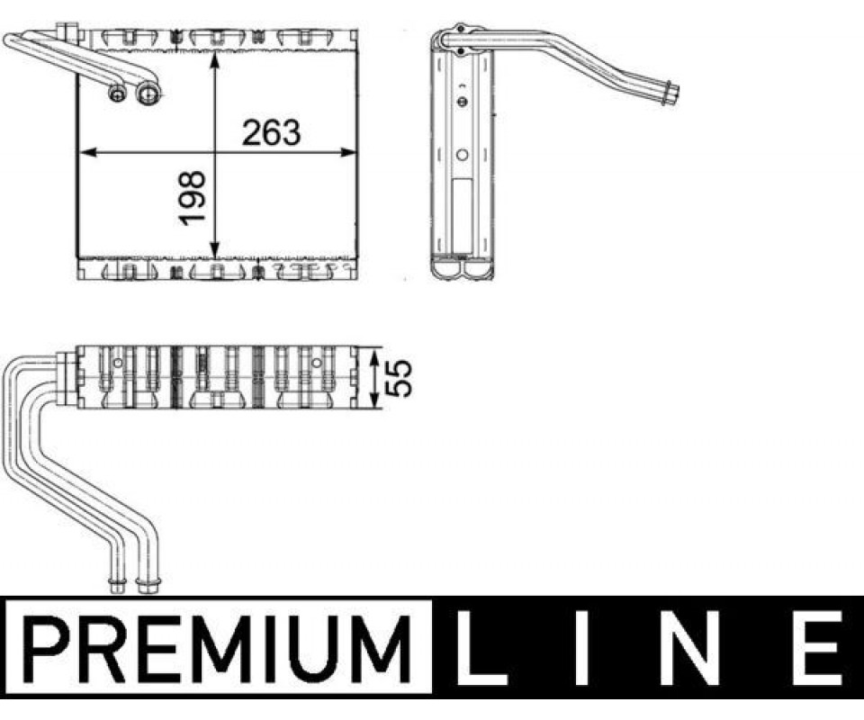 EVAPORATOR LAND ROVER DISCOVERY SPORT L550 FREELANDER L359 RANGE ROVER EVOQUE L538 PREMIUM LINE