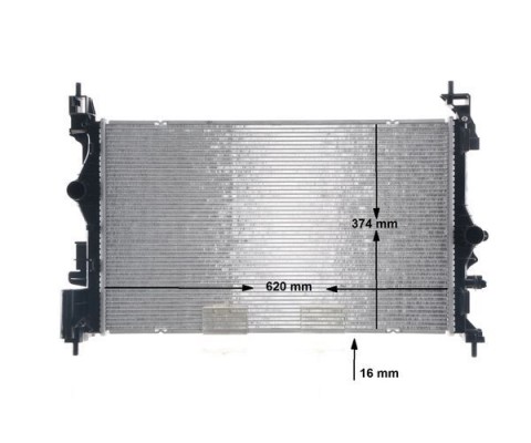 MOTOR SU RADYATÖRÜ OPEL CORSA E 14>19 ADAM 14>18 1.0 B10XFL-XFT F10XFL-D10XFT 1.3 B13DTC-B13DTN-B13D TE-B13DTR