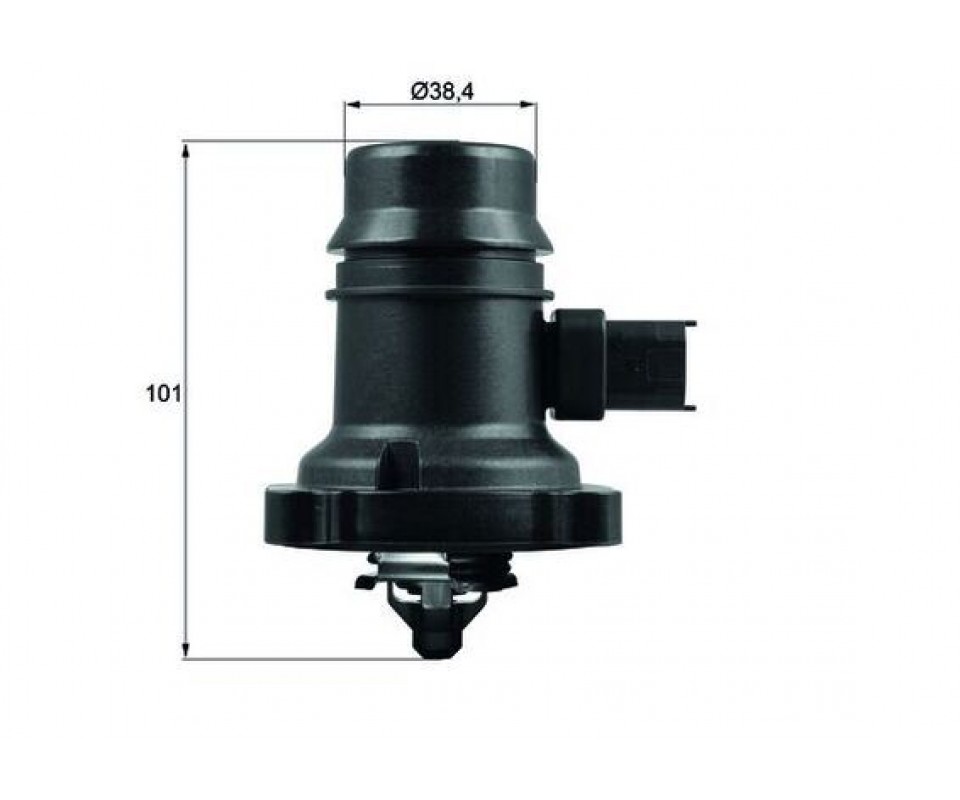 TERMOSTAT 103C OPEL ADAM-ASTRA J-CORSA D-E-MERIVA B-CHEVROLET AVEO-CRUZE 1.2-1.4 12 >
