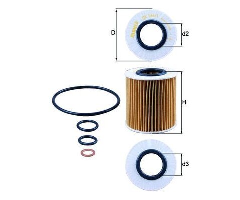 YAG FILTRESI BMW N43 N45 N46 E81 E82 E87 E88 E46 E90 E91 E92 E93 E60 E61 E84 E83 E85