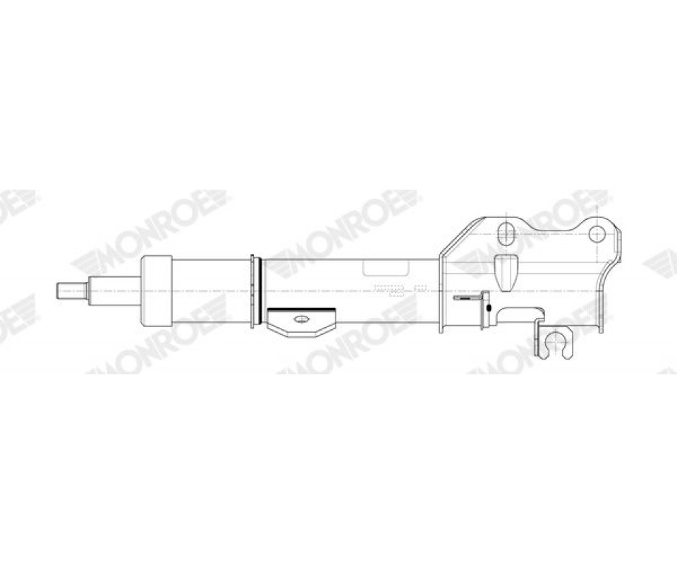 AMORTISOR ON GAZLI MERCEDES VITO W447 14>