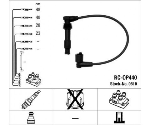 BUJİ KABLO TAKIMI ASTRA G-VECTRA B-ASTRA F-VECTRA A 1.8-2.0 16V ECOTECH-ENJEKSİYONLU
