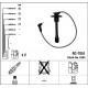 BUJİ KABLOSU TOYOTA COROLLA 1.3L 4E-FE EE111 99-00 RC-TE51