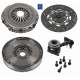 DEBRIYAJ SETI BASKI BALATA-VOLAN-BILYA 4 LU KIT REPSET DMF FOCUS III 11 >14 1.6 TDCI VOLVO C30 1.6D 10 >12 S40 II 1.6 D2 V40 D2 V501.6 D2 10>12 OYNAR GOBEK VOLANLI