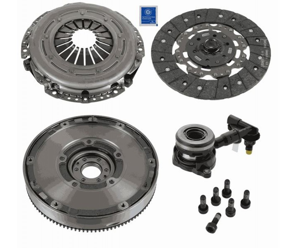 DEBRIYAJ SETI BASKI BALATA-VOLAN-BILYA 4 LU KIT REPSET DMF FOCUS III 11 >14 1.6 TDCI VOLVO C30 1.6D 10 >12 S40 II 1.6 D2 V40 D2 V501.6 D2 10>12 OYNAR GOBEK VOLANLI