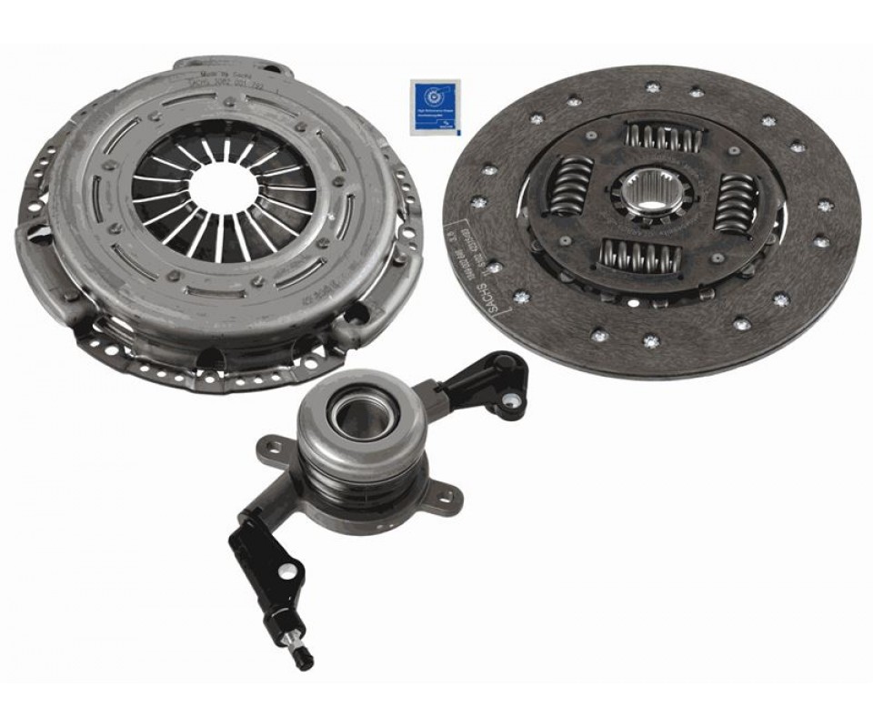 DEBRIYAJ SETI RULMANLI MERCEDES SPRINTER B901>B905 VOLAN NO: 415023910 DERINLIK 7.9mm