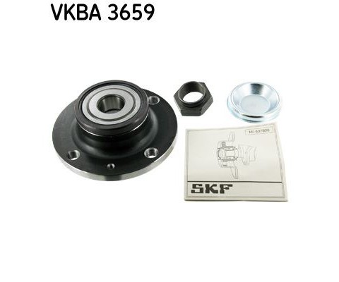 ARKA TEKER PORYASI KOMPLE ABS Lİ PEUGEOT P206-P206 CC-P206 SW-P1007 02> CITROEN C2-C3 02> 4 BİJON