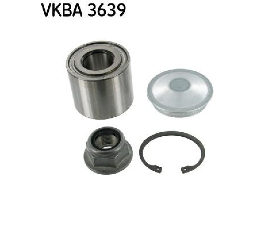 ARKA TEKER RULMANI RENAULT CLIO III 05> MEGANE II 02> MODUS 04> TWINGO II 07> 45x25x55