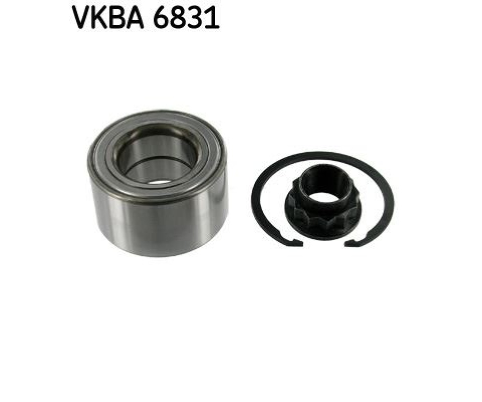 ÖN TEKER RULMANI KİT TOYOTA AVENSIS 1.6L 3ZZ-FE ZZT250 03-08 / COROLLA 1.4L 1.6L 4ZZ-FE 3ZZ-FE ZZE 120 ZZE121 VVTİ 02-06 / 1.4L 1ND-TV NDE120 04-06 RULMAN SEGMAN SOMUN