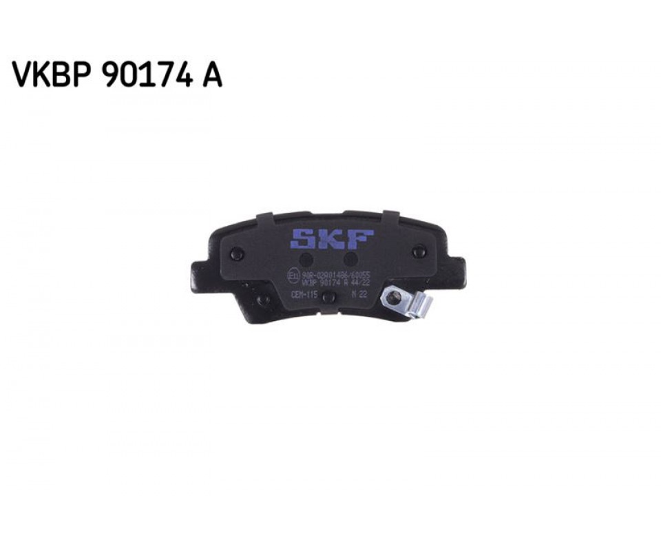 ARKA FREN BALATA HYUNDAI i20 1.2L G4LA 15-20 1.4L G4LC 15-18 1.4L D4FC CRDi 15-18 / ELANTRA 1.6L D4FB G4FG 16-> / KIA SOUL 1.6L D4FB 14-> / SPORTAGE 1.6L G4FD G4FJ T-GDI 15-> 1.6L D4FE 18-> delikli