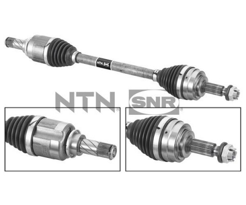 AKS KOMPLE SOL RENAULT CLIO V 19> 1.0 TCe U: 675mm