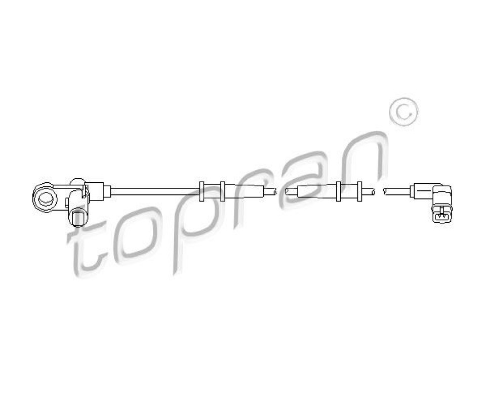 ABS SENSORU ON MERCEDES S-CLASS W220 C215
