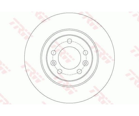 ARKA FREN AYNASI P508 1.6VTI-1.6THP-1.6HDI-2.0HDI 10 > 290x12x10