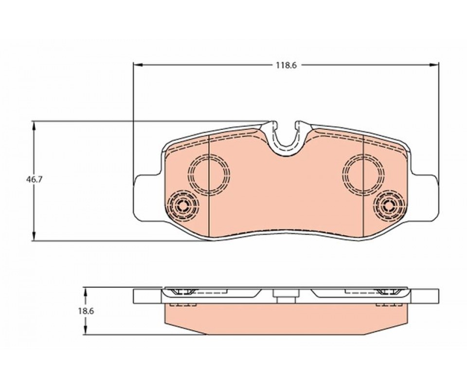 FREN BALATASI ARKA MERCEDES VITO W447