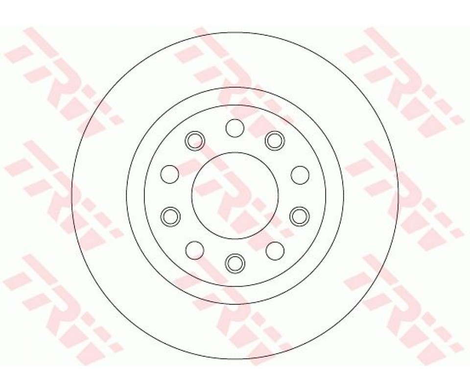 ARKA FREN AYNASI ALFA ROMEO GIULIETTA 10> 1.4TB-1.6JTDM 264x5DxDOLU