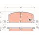 ÖN FREN BALATA TOYOTA COROLLA 1.6L 4A-F AE92 88-91 / COROLLA 1.3L 2E EE90 EE100 88-98 / STARLET 1.3L 4E-FE EP91 96-98