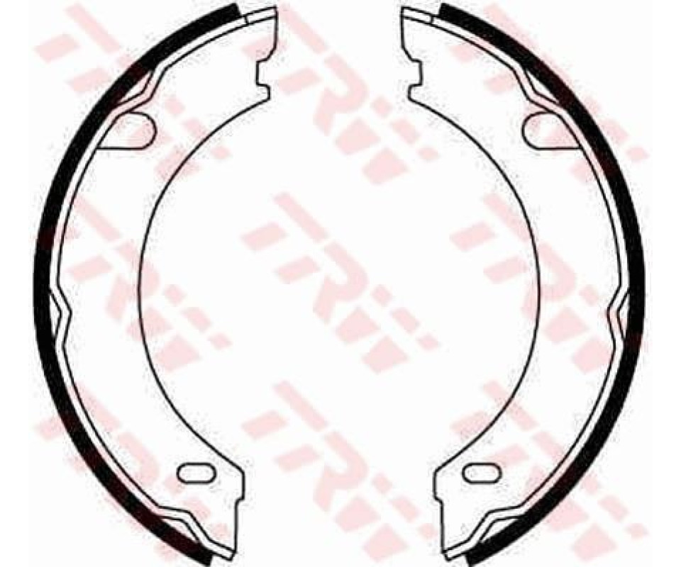 EL FREN PABUÇ BALATA VOLVO 740-760 780 940 960 S90 V90 160x25