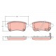 ARKA FREN BALATASI RENAULT ZOE 16> CAPTUR II 20> 1.0TCe 1.3TCe 1.6E TECH
