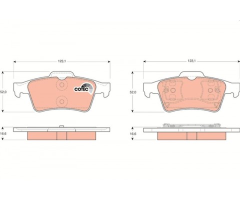 ARKA BALATA RENAULT LAGUNA II 01>07 MEGANE II 02>08 LATITUDE 11> VECTRA C 03>FOCUS II 05>CONNECT 06> CMAX 06> PRIMERA 02>