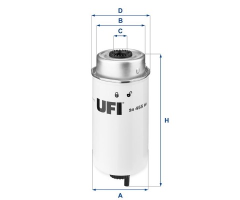 YAKIT FİLTRESİ TRANSİT V348-V347 2.2-2.4-3.2 TDCI 200PS 06>11 EURO4