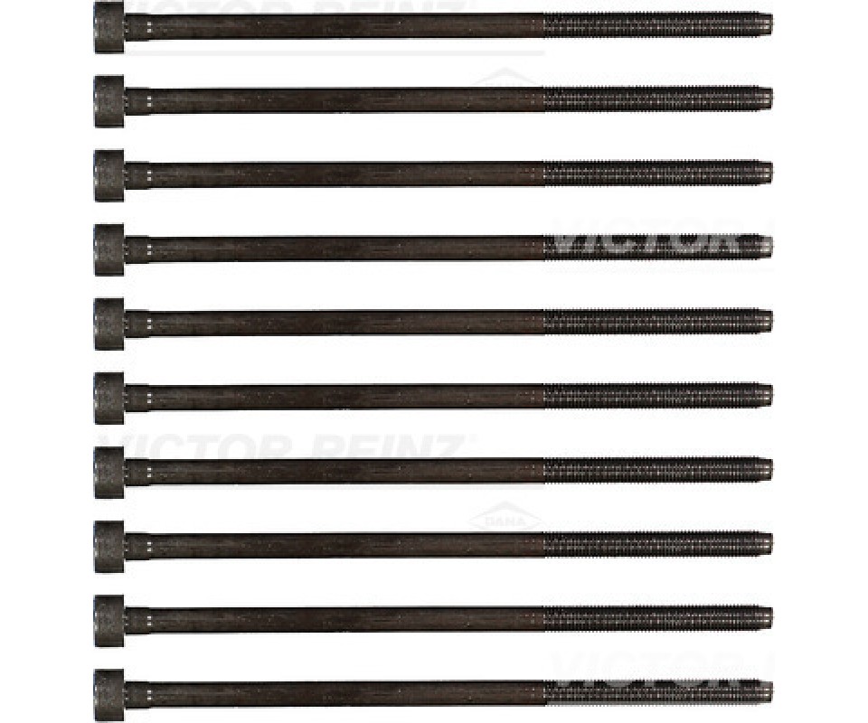 SİLİNDİR KAPAĞI CİVATA SETİ ALFA ROMEO 147 01>10 156 97>05 1.6 16V