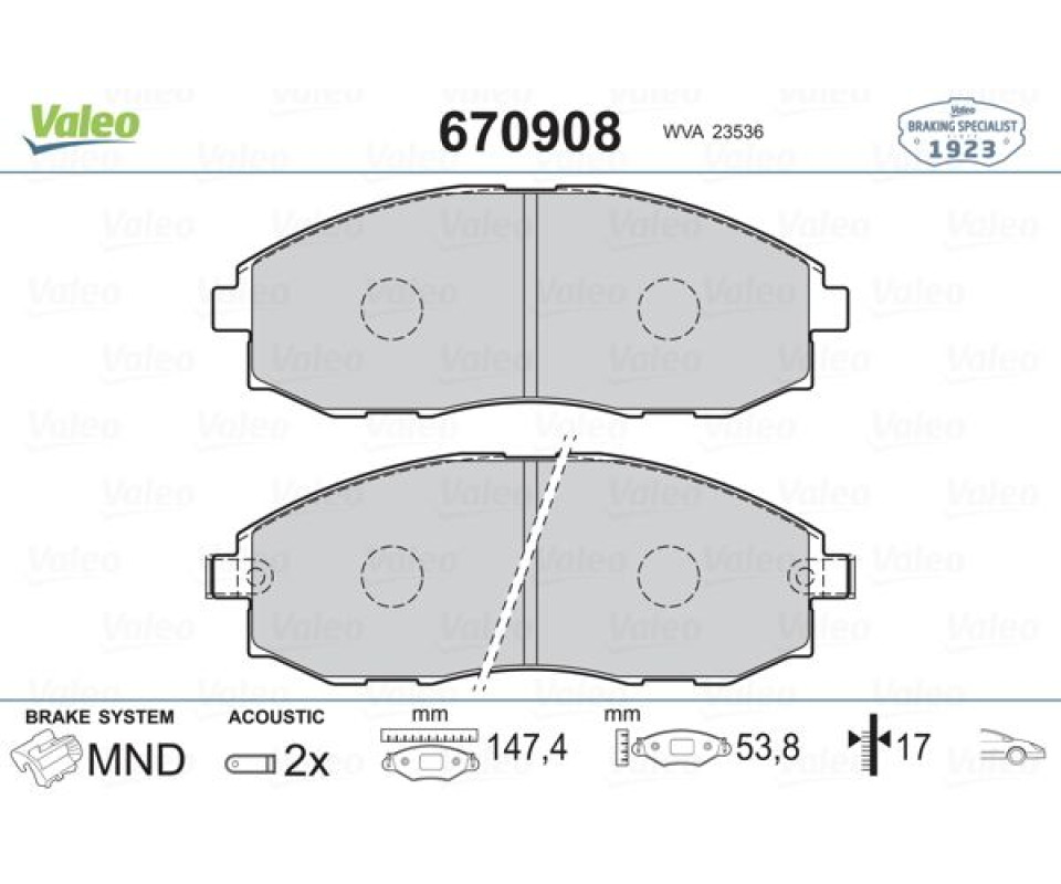 ÖN FREN BALATA HYUNDAI H100 STAREX 2.5L D4BH TC. TCI PANELVAN 96-07