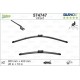 ÖN SİLECEK SÜPÜRGE TAKIMI OPEL ADAM 12>19 PEUGEOT PARTNER 08> P208 P2008 03 12>19 CITROEN BERLINGO 0 8> C3 16> FIAT EGEA 16> FIESTA 09>17 650 400 X-TRM Flat Blade VM347 X2 650 400 mm