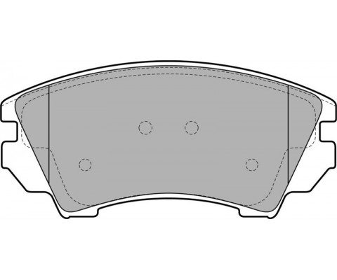 ÖN BALATA OPEL ASTRA J 12 >14 > INSIGNIA 08 >11 > ZAFIRA 11 > SAAB 9.5 10 >17 JANT GDB1783