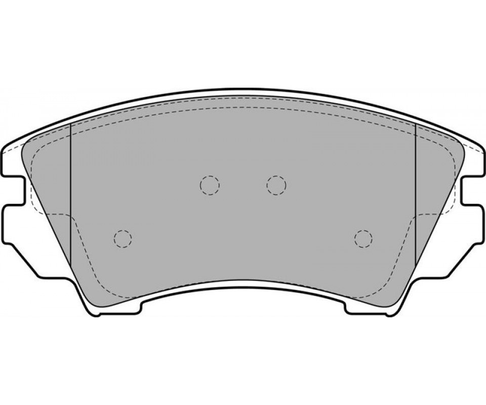 ÖN BALATA OPEL ASTRA J 12 >14 > INSIGNIA 08 >11 > ZAFIRA 11 > SAAB 9.5 10 >17 JANT GDB1783