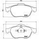 ÖN FREN BALATASI RENAULT SCENIC II 03> GRAND SCENIC II 03> 1.5dCi 1.6 1.9dCi 2.0 2.0dCi