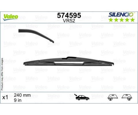 ARKA SİLECEK PEUGEOT P5008 16> RENAULT MEGANE IV-TALISMAN X1 240 MM