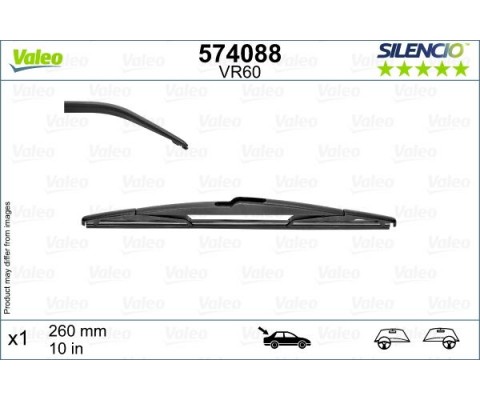 SILECEK SUPURGESI ARKA 260mm MERCEDES B-CLASS W246 11>18 . RENAULT CAPTUR 20>