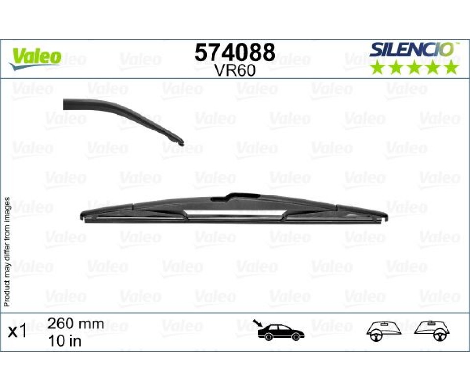 SILECEK SUPURGESI ARKA 260mm MERCEDES B-CLASS W246 11>18 . RENAULT CAPTUR 20>