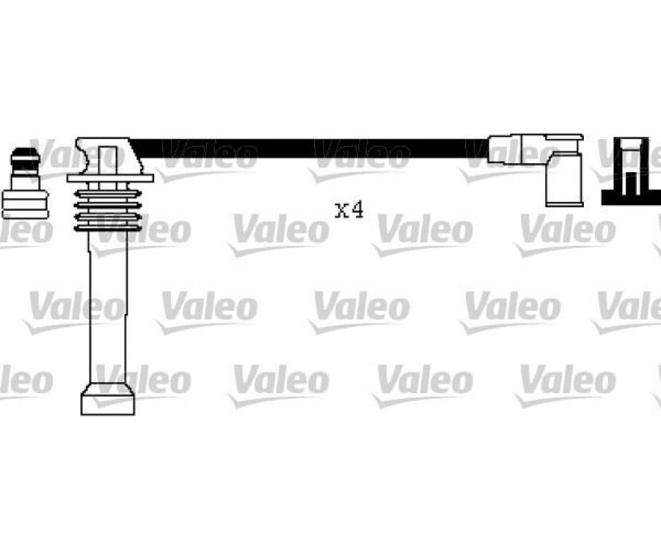 BUJİ KABLO TAKIMI FOCUS-CMAX-FİESTA-MONDEO-BMAX-MAZDA-VOLVO C30-S40-V50 98> 1.4-1.6 ZETEC