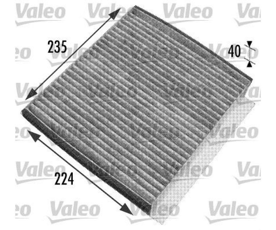 POLEN FILTRESI MERCEDES ML-CLASS W163 98>05 KARBONLU