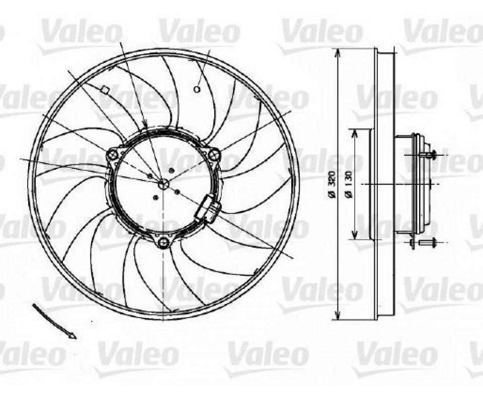 KLIMA FANI SOL MERCEDES SPRINTER B906 B907 B910 . VW CRAFTER 30-35-50