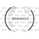 ARKA PABUÇLI FREN BALATASI FIAT EGEA 15> 500 L 12> FIORINO 14> 0.9 1.3D MTJ 1.4 1.6D MTJ