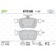 ARKA DİSK FREN BALATASI FORD EDGE 2.0D 08/15-07/18 FORD KUGA 1.5/1.5D/1.6/2.0/2.0D 11/12> FTE KIRMIZI KUTU
