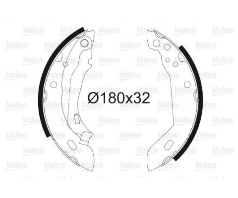 ARKA PABUÇ BALATA XSARA 97-05 205 83-94 306 93-01 309 89-93 ZX 93.97 GS8510 180x32