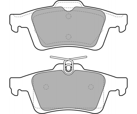 ARKA BALATA FOCUS II CMAX 03> CONNECT 02> LAGUNA III 07> OPEL VECTRA C 02> SIGNUM 03> CITROEN C5 08> PEUGEOT P508 10>18 1647875980-4254.A8
