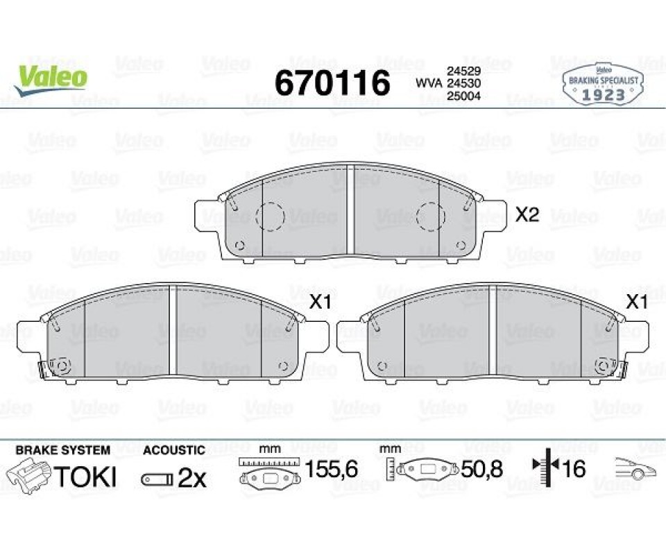 ÖN FREN BALATA FIAT FULLBACK 16> / MITSUBISHI L200 2.4L 4N15 KL1T KL2T Euro5 H-LINE 15-> Telli tip