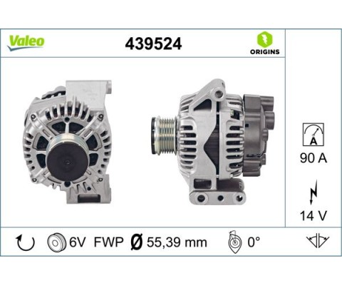 ALTERNATÖR KASNAĞI 90A KLİMALI CORSA C-ASTRA G-H-MERIVA A-TIGRA-AGILA-NEMO-BIPPER-GRANDE PUNTO- FIORINO-DOBLO 1.3 JTDI
