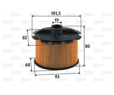 YAKIT FİLTRESİ PARTNER-P206-P306 BERLIN-JUMPY- XSARA-SCUDO-COROLLA 00-02 1.9D 98> DW8