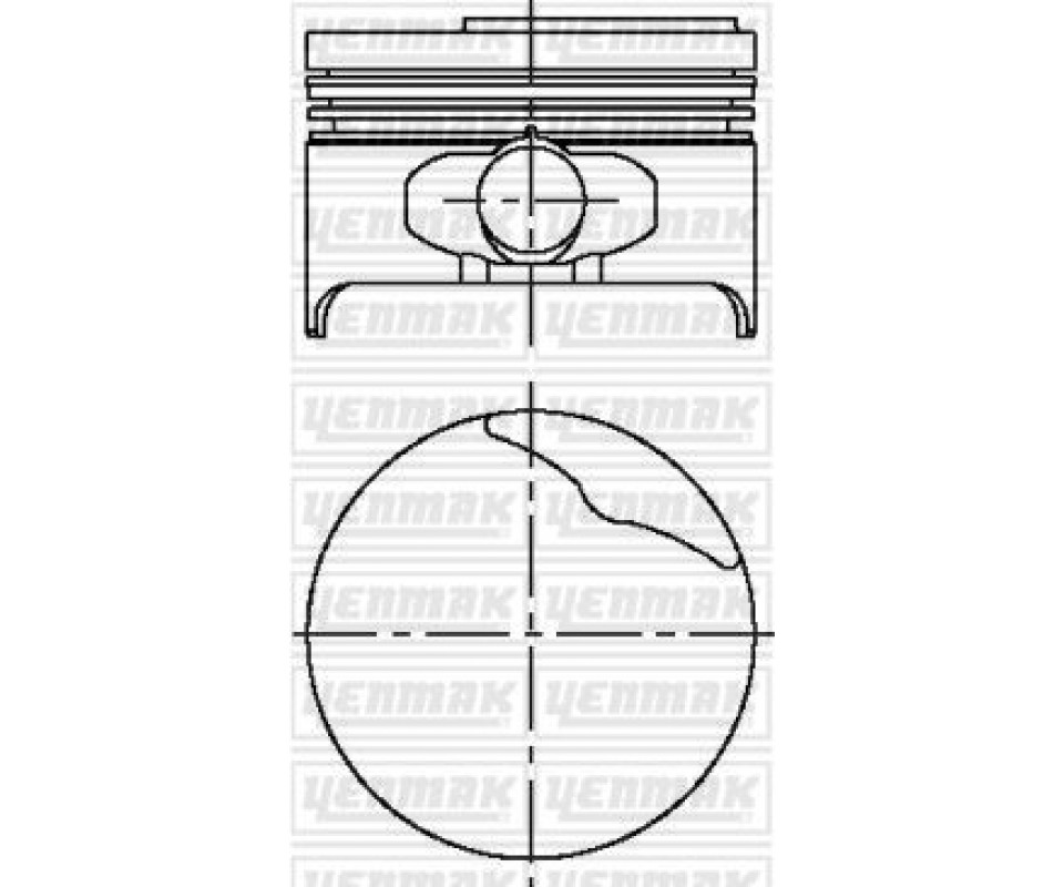 MOTOR PİSTON SEGMAN STD 79.50mm MEGANE 1.6 ie 8V K7M 1.2 SİLİNDİR